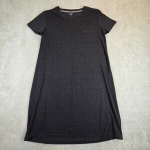 FREE FLY Bamboo Blend Shirt Dress Women's Size M Gray